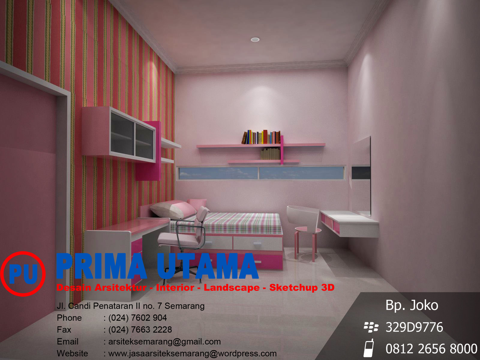 Design Interior Kamar Tidur CV PRIMA UTAMA