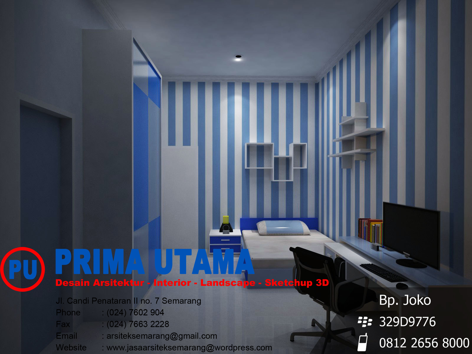 Design Interior Kamar Tidur CV PRIMA UTAMA